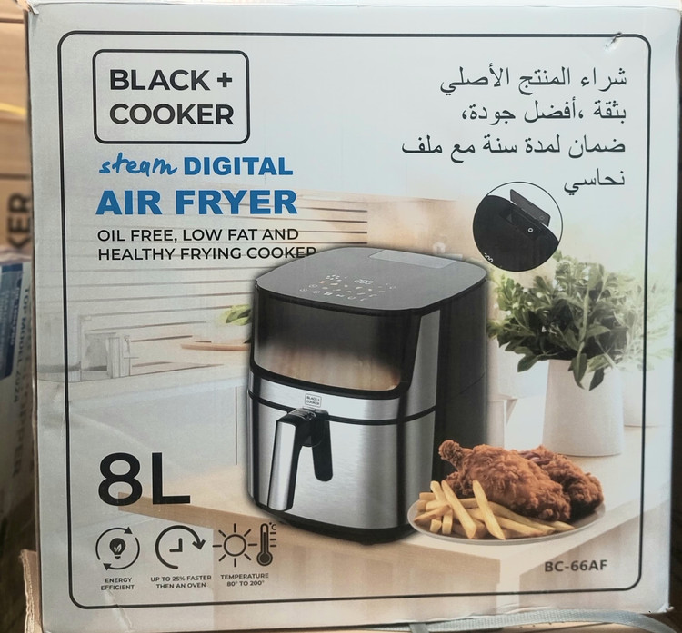 سرخ کن بدون روغن بلک کوکر مدل ۶۶