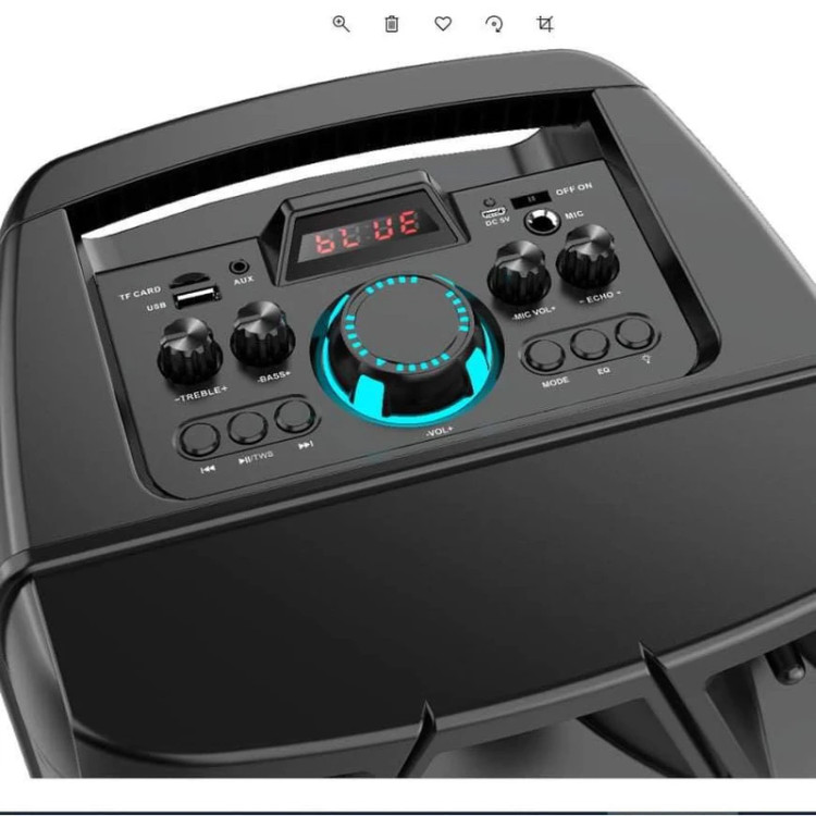 اسپیکر بلوتوثی شارژی قابل حمل مدل ZQS8210